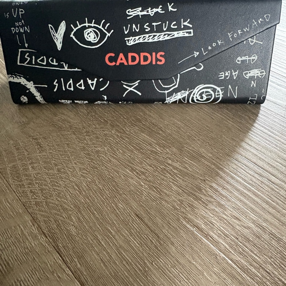CADDIS Black Glasses Case